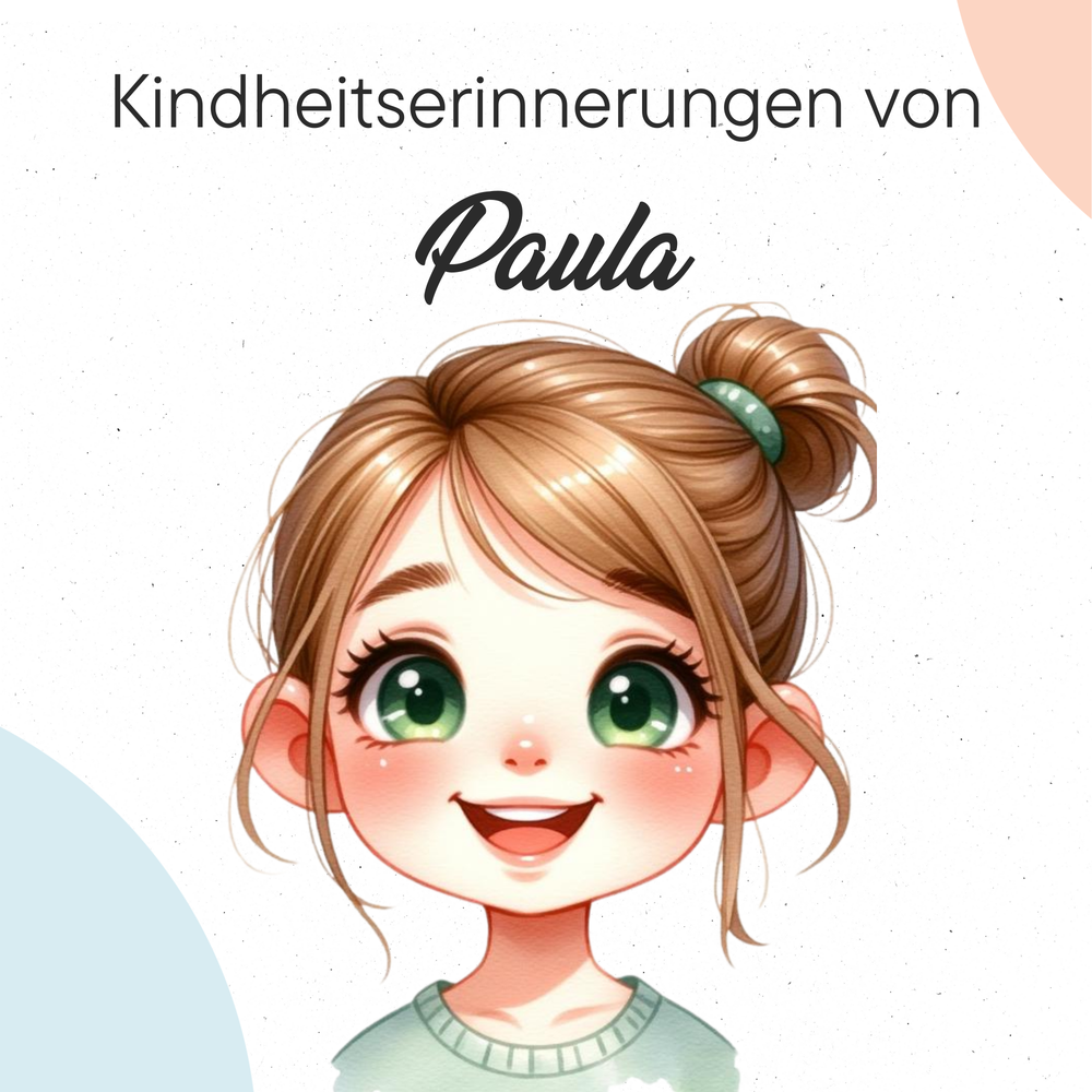 Erinnerungsbuch für Kinder (2-6 Jahre) - DreamyTales