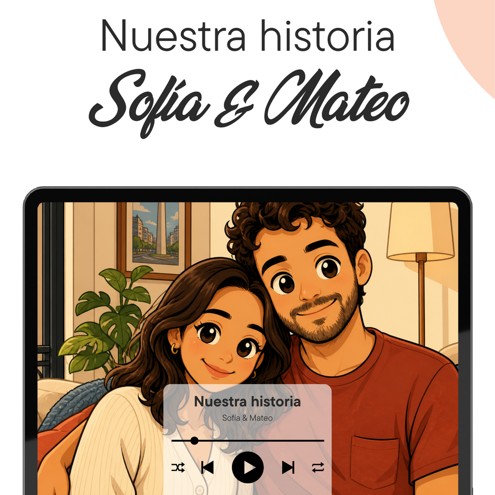 Nuestra historia de amor en video – imagen del producto 1